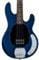Sterling StingRay Ray4 Bass Guitar Trans Blue Satin Body View
